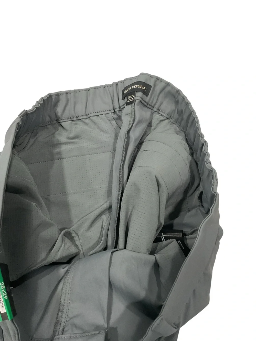 Banana Republic Mens Commuter Flex Pant Gray 38x29 NWT
